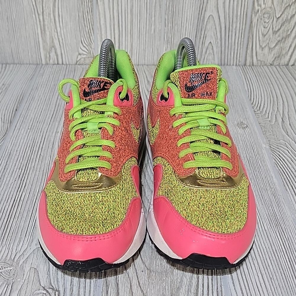 Nike Air Max 1 SE 'Ghost Green/ Hot Punch' Women's 8 - Picture 3 of 13